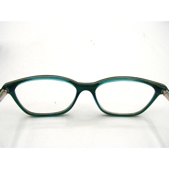 William Morris England Design Eyeglass Aqua Frames Womens WM9068 53-14-138 Case - Picture 7 of 12